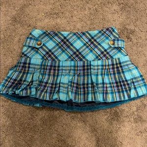 Aeropostale Plaid Mini Skirt